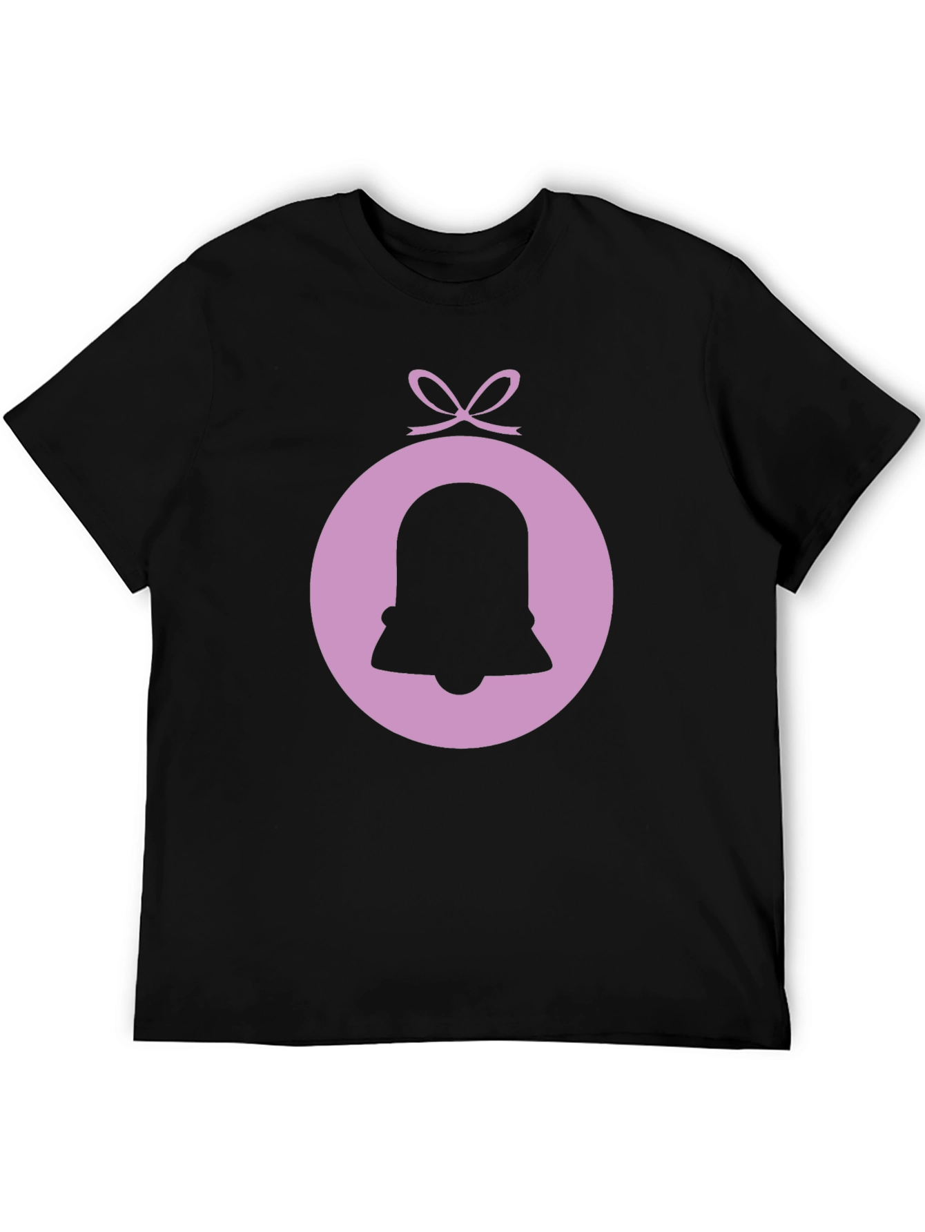 Bell Ornament Graphic T-Shirt - Trendy Holiday Tee