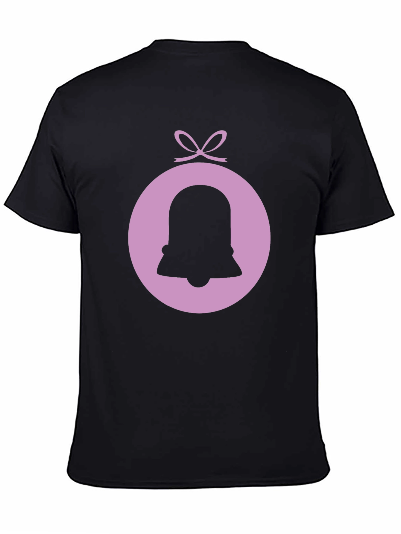 Bell Ornament Graphic T-Shirt - Trendy Holiday Tee