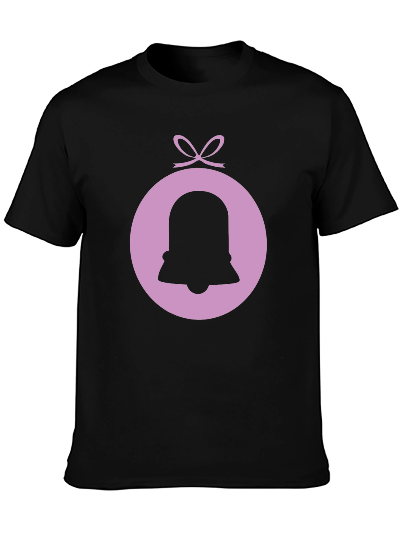Bell Ornament Graphic T-Shirt - Trendy Holiday Tee