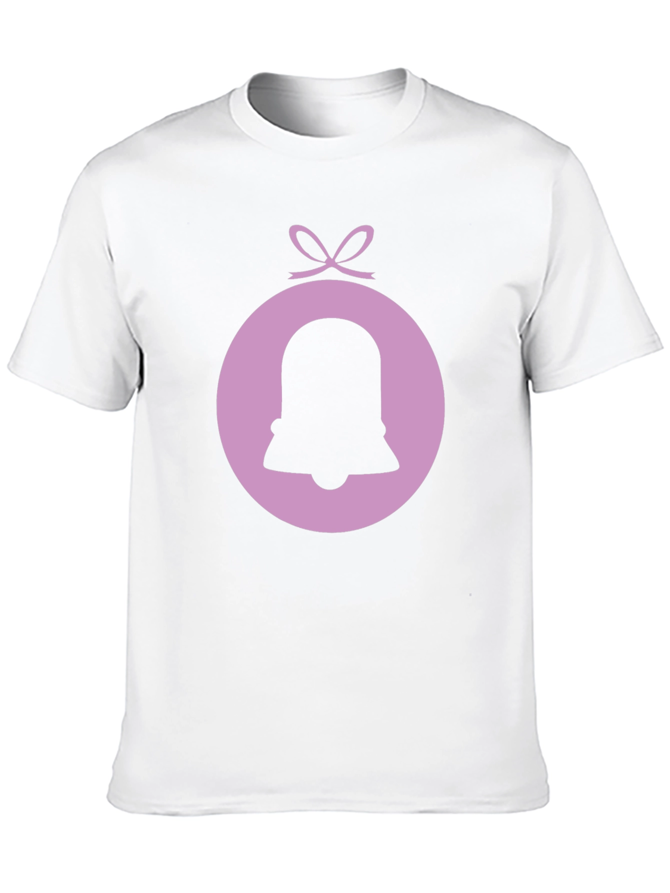 Bell Ornament Graphic T-Shirt - Trendy Holiday Tee
