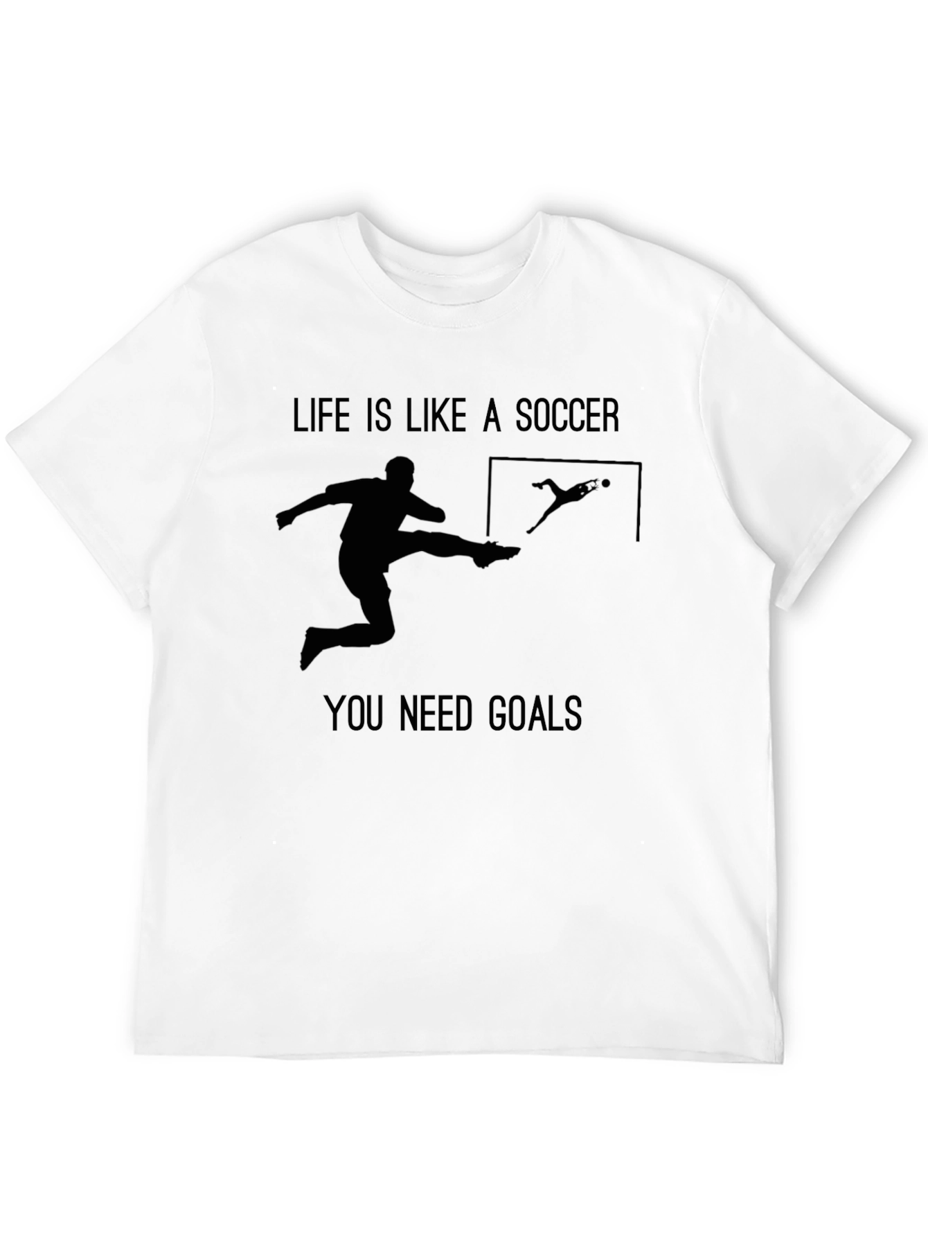Life is Like Soccer Graphic Tee