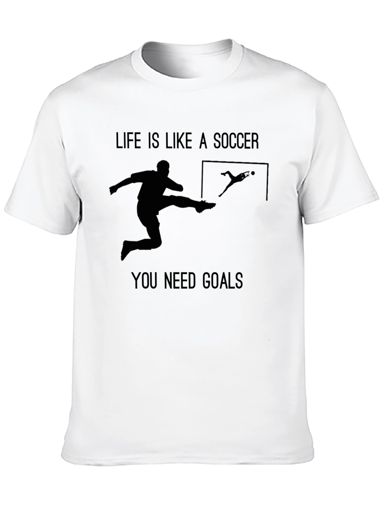 Life is Like Soccer Graphic Tee