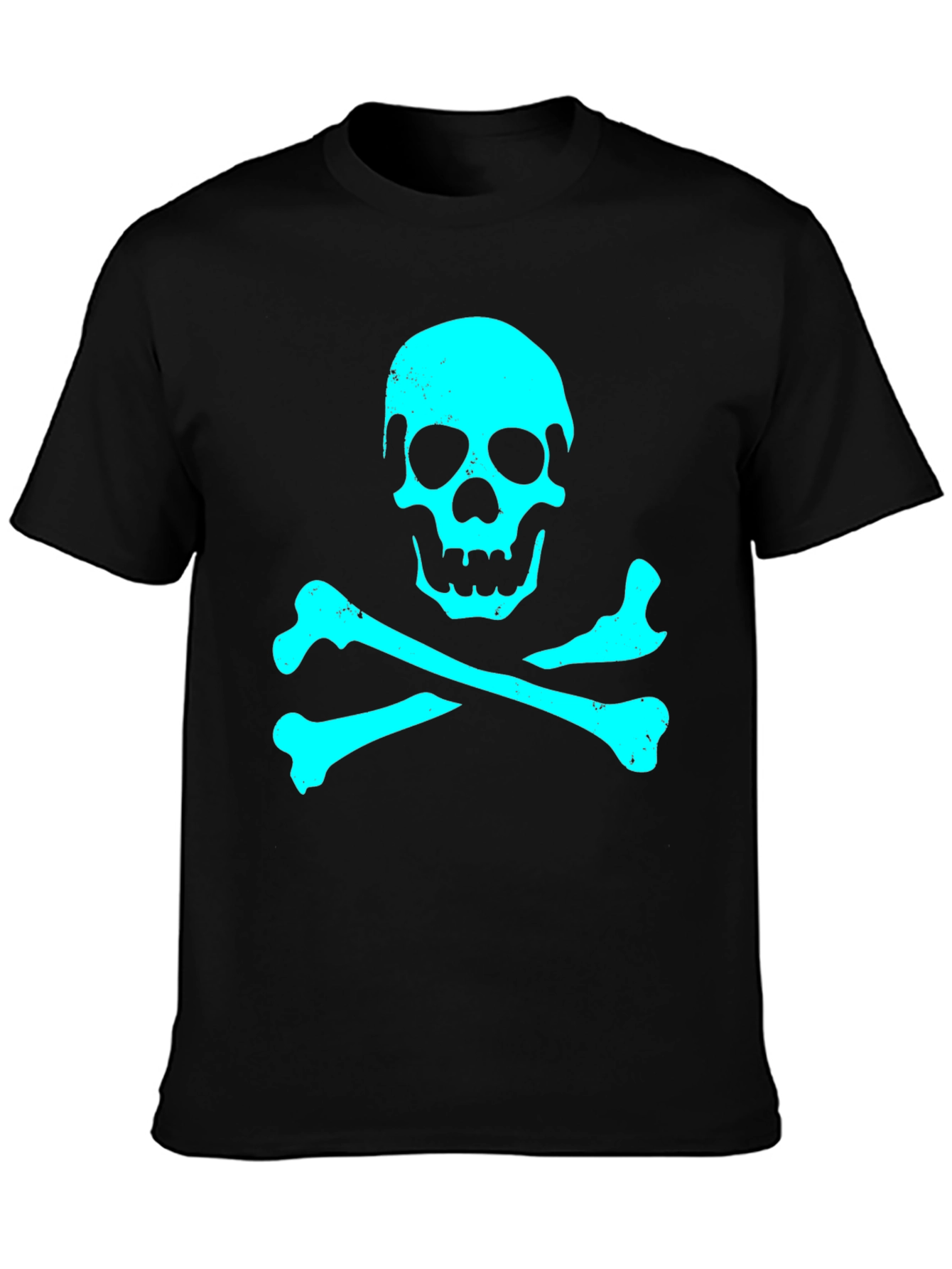 Skull & Crossbones Graphic Tee - Classic Pirate Style!