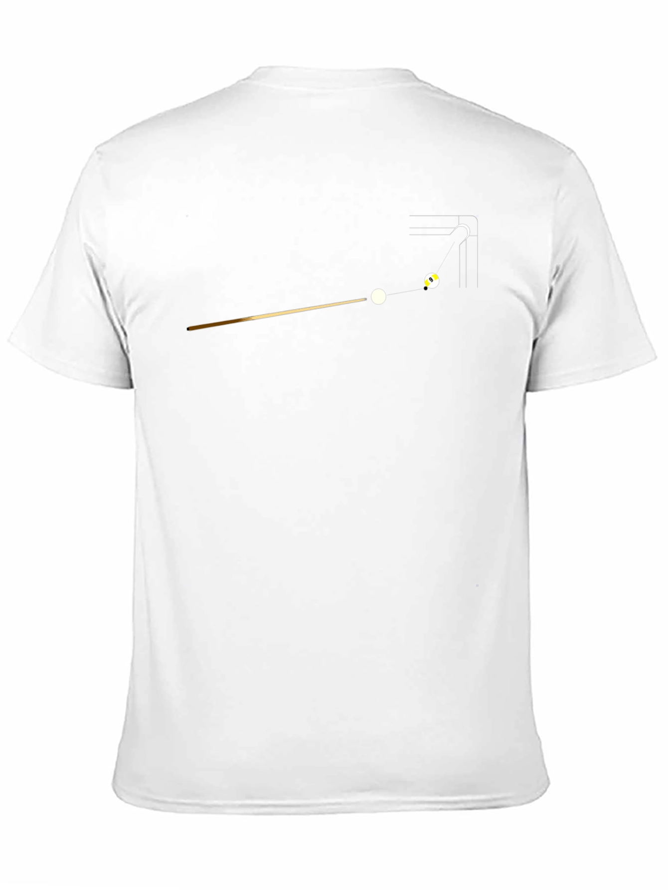 Billiard Ball Graphic Tee - Black