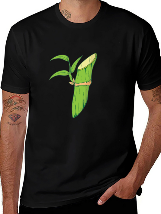 Bamboo Graphic Tee - Sustainable Style