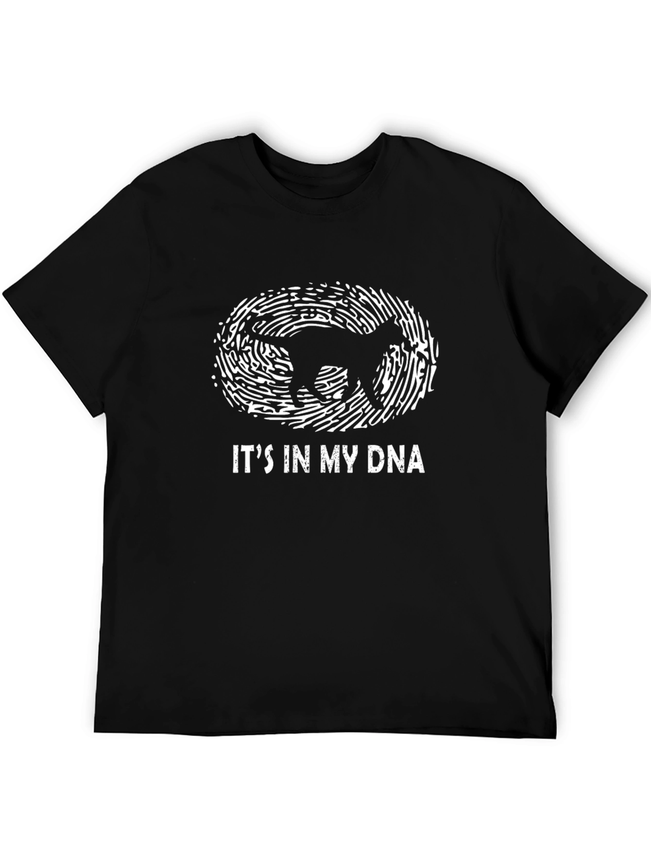 Cat DNA Black T-Shirt