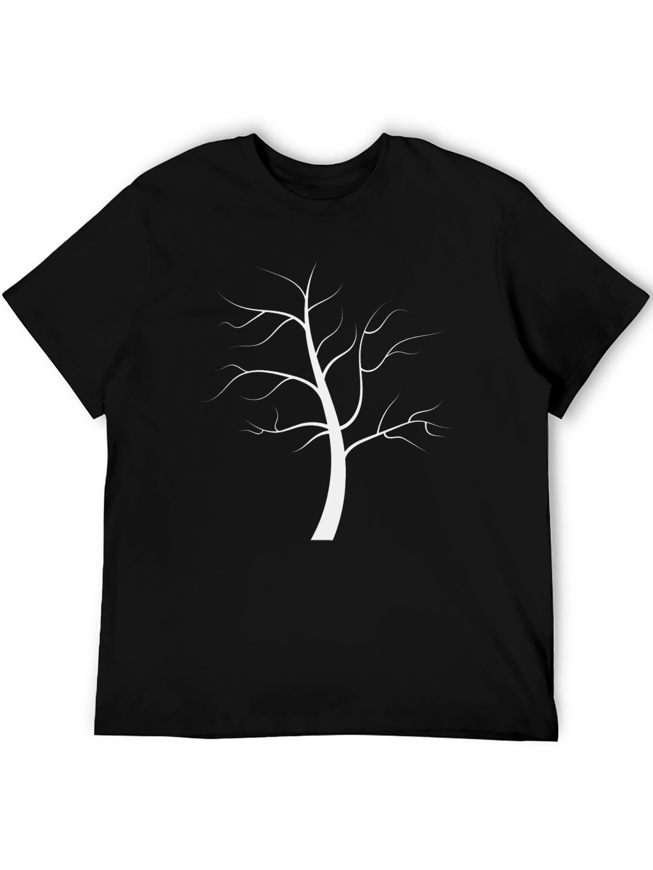Tree Graphic Black T-Shirt