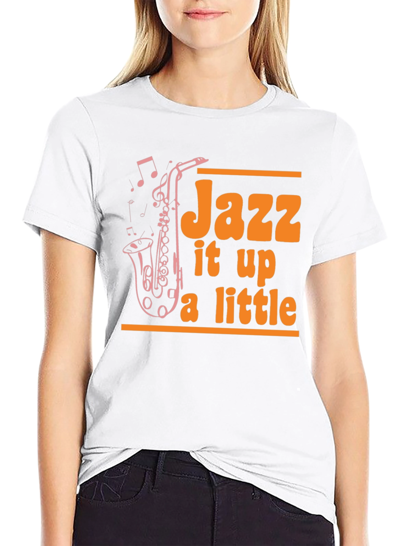 Jazz It Up Graphic T-Shirt