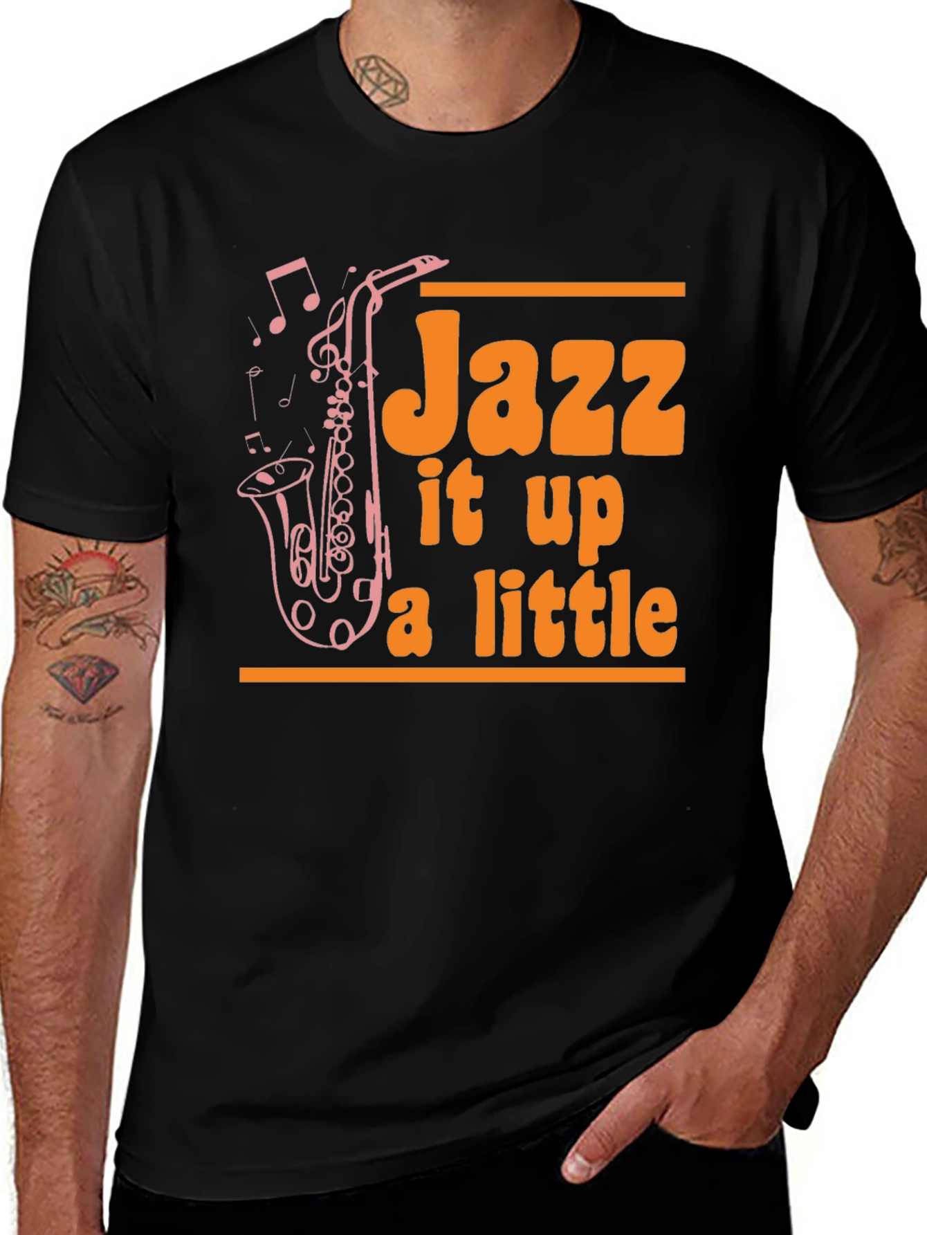 Jazz It Up Graphic T-Shirt