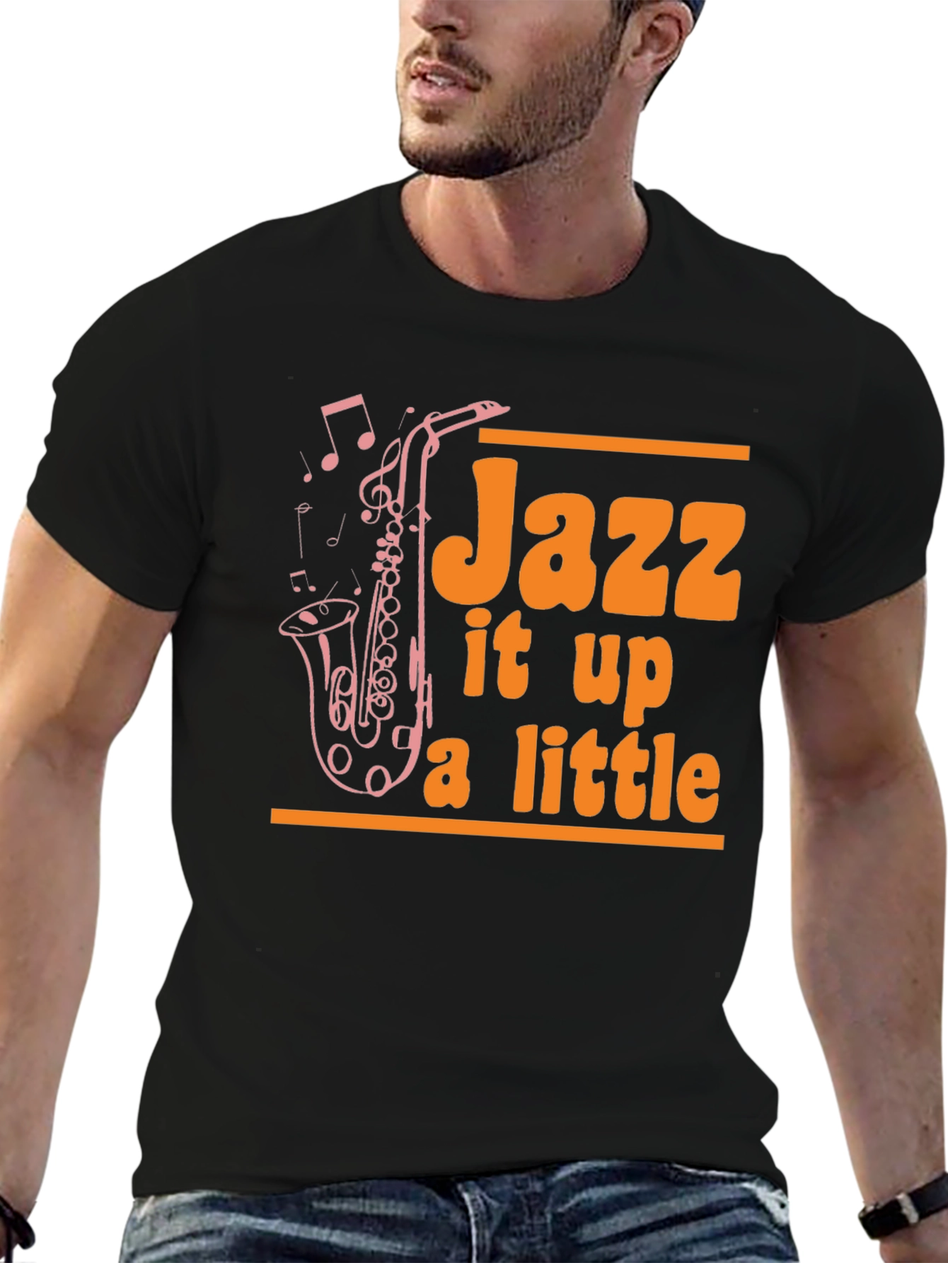 Jazz It Up Graphic T-Shirt
