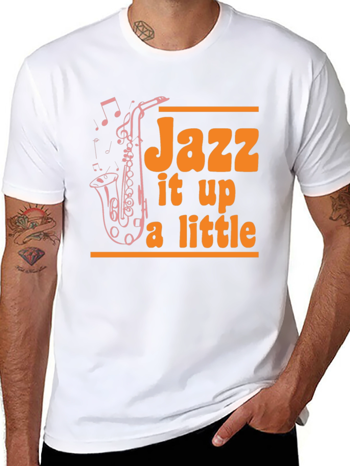 Jazz It Up Graphic T-Shirt