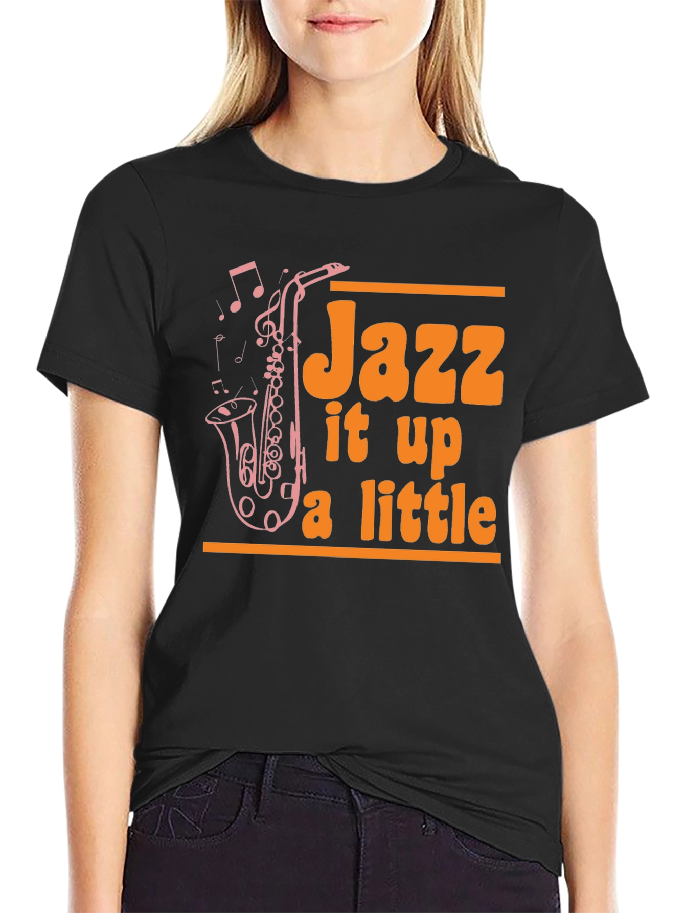 Jazz It Up Graphic T-Shirt