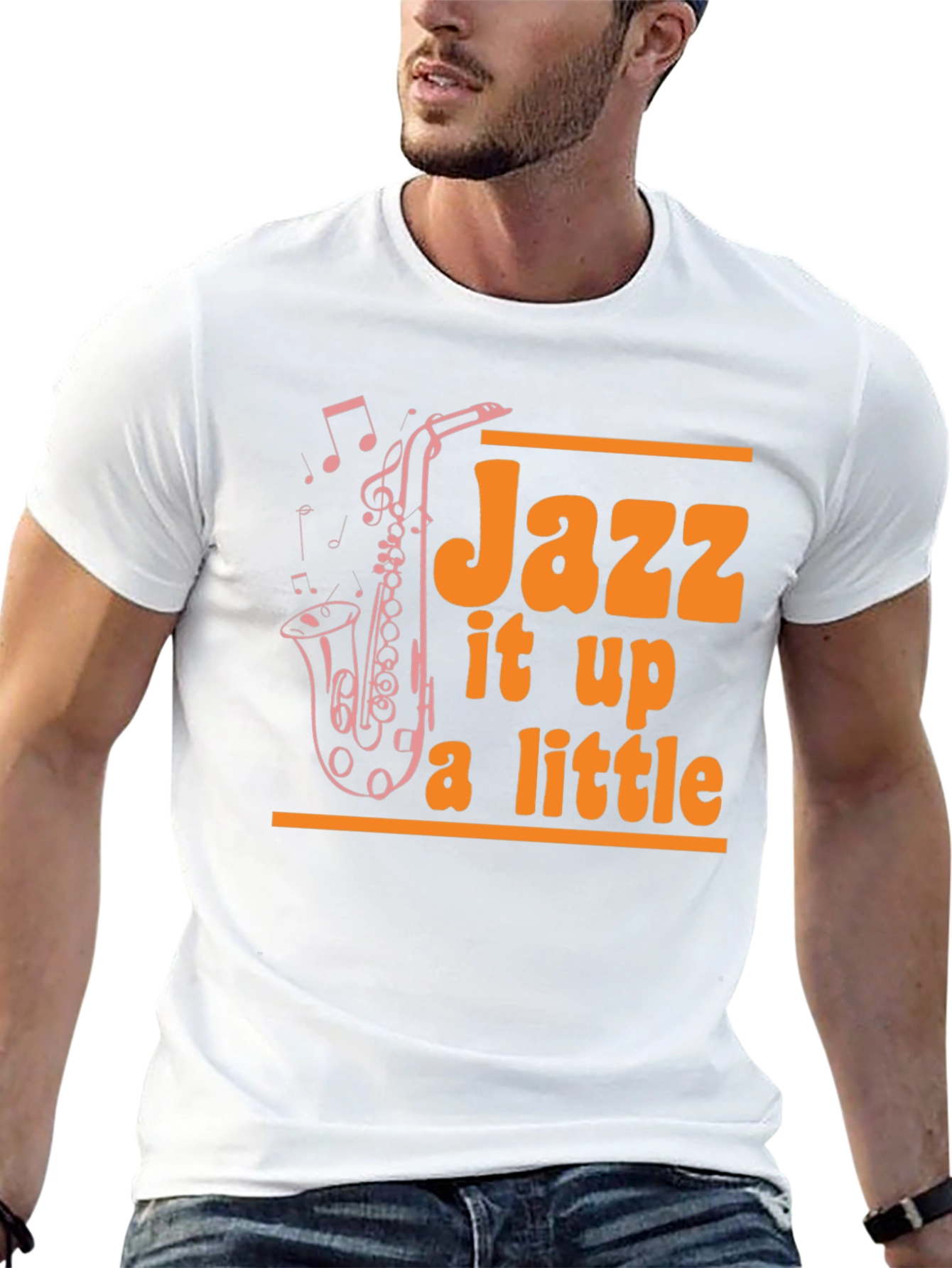 Jazz It Up Graphic T-Shirt