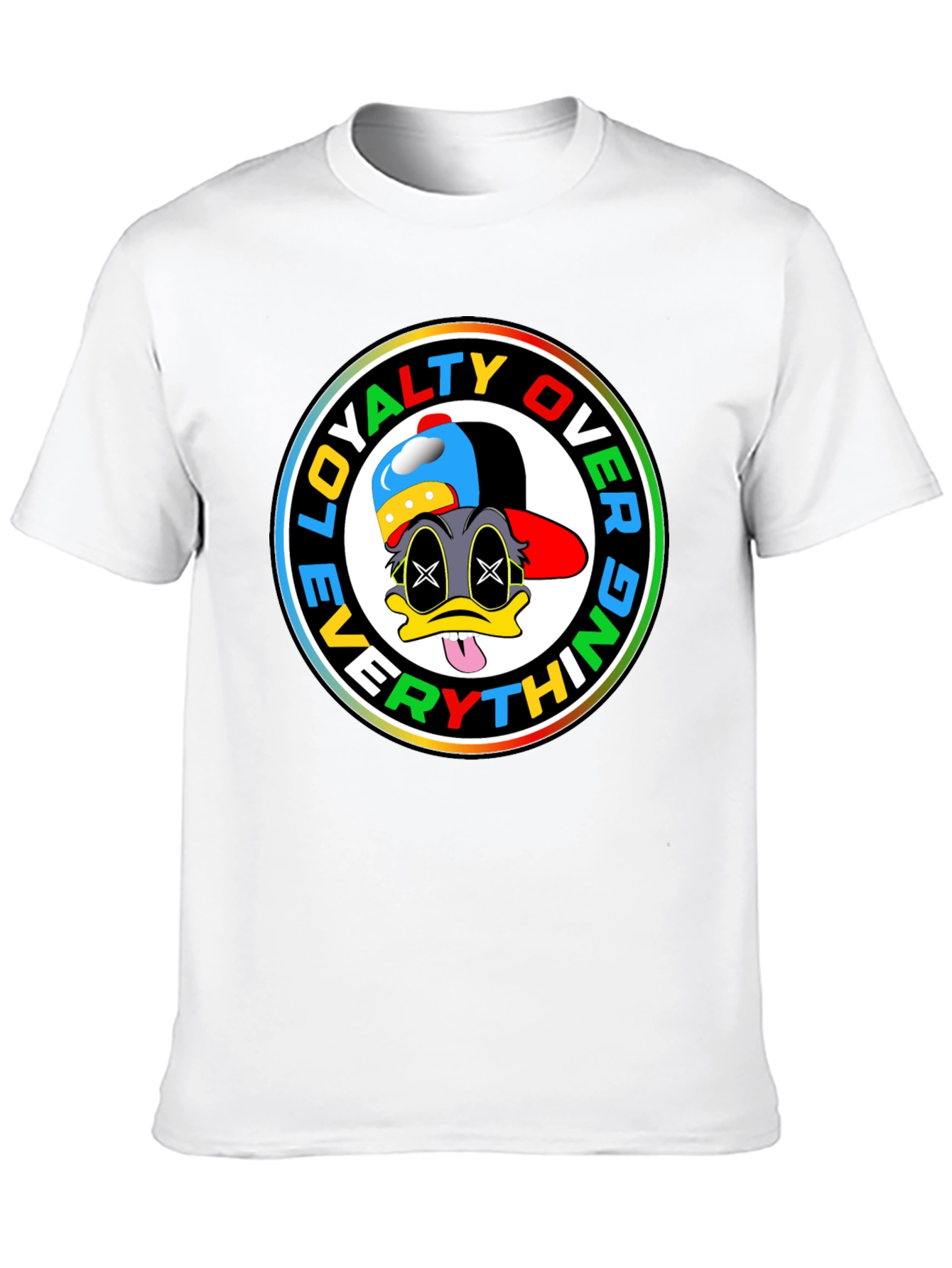 Loyalty Over Everything Graphic T-Shirt - Black
