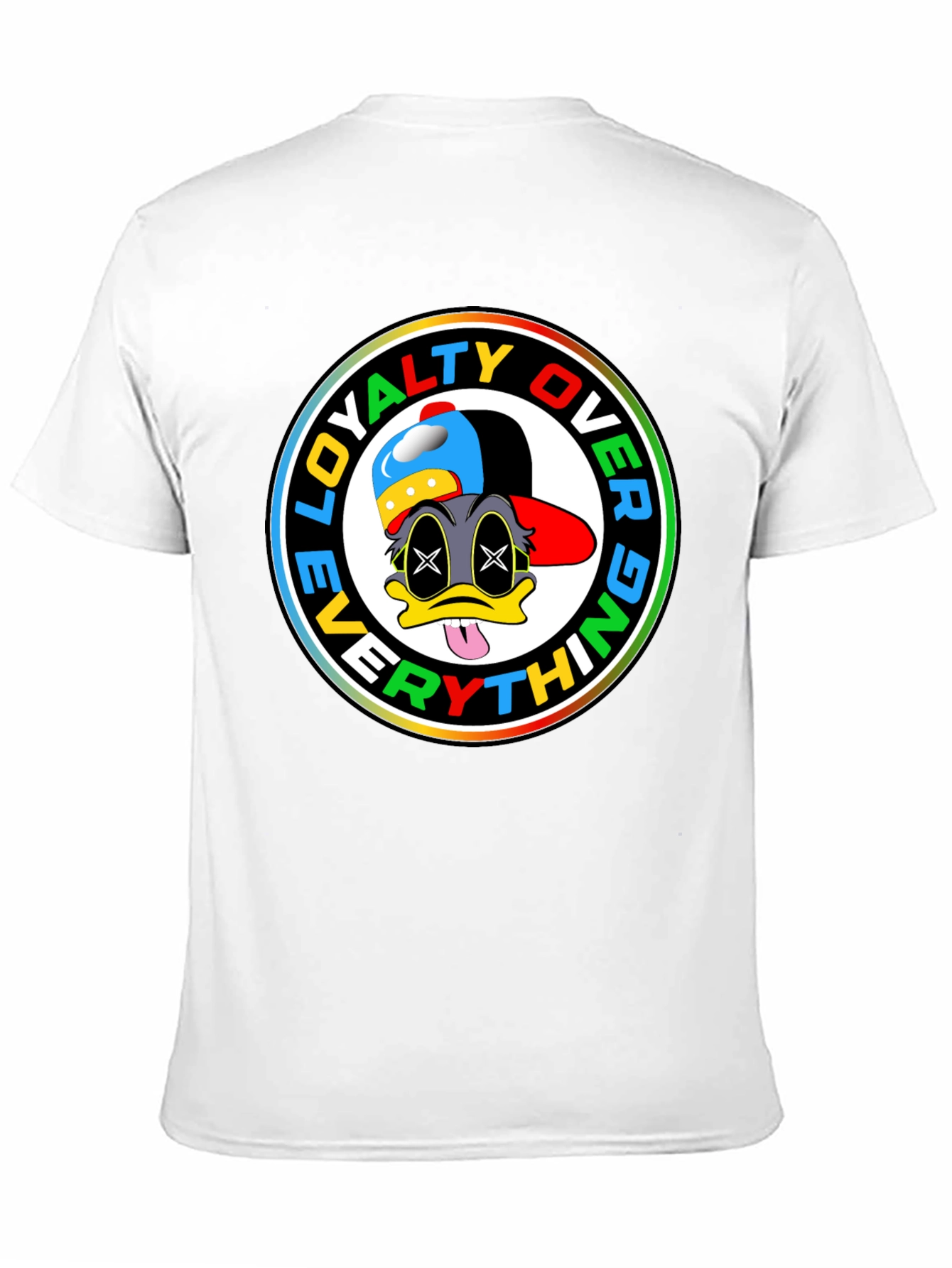 Loyalty Over Everything Graphic T-Shirt - Black