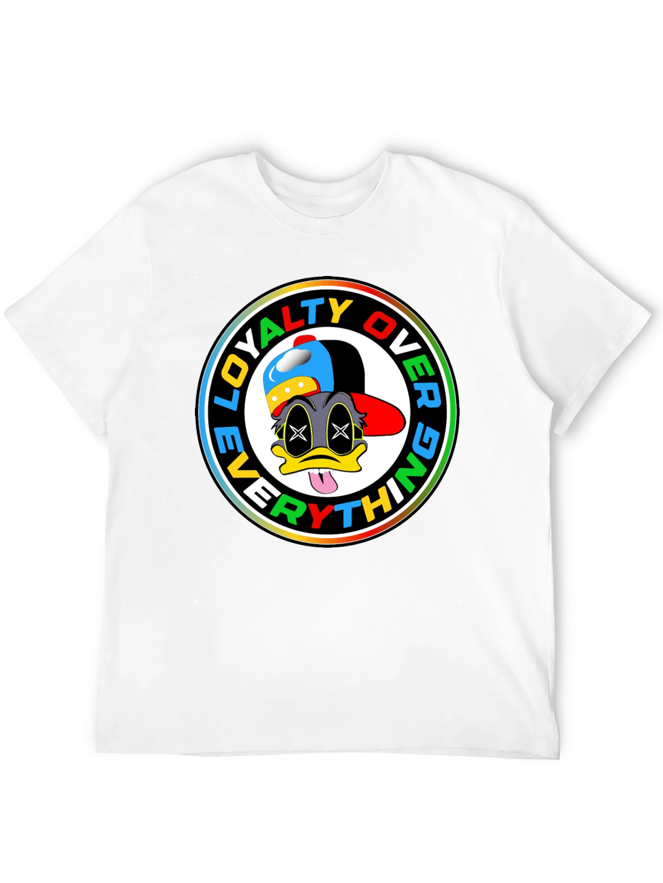 Loyalty Over Everything Graphic T-Shirt - Black