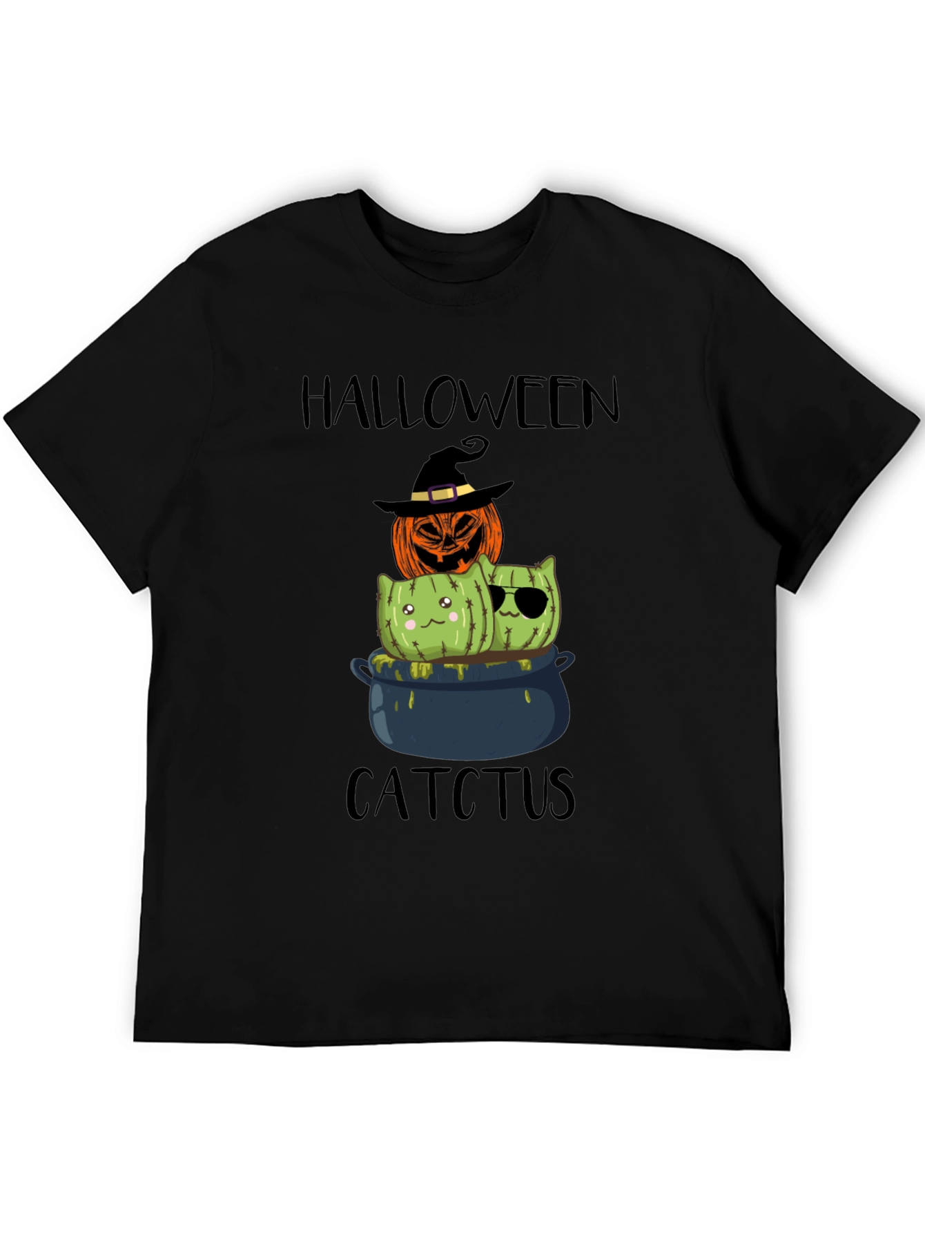 Halloween Catctus T-Shirt