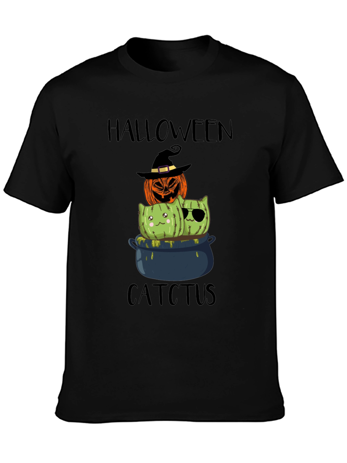 Halloween Catctus T-Shirt