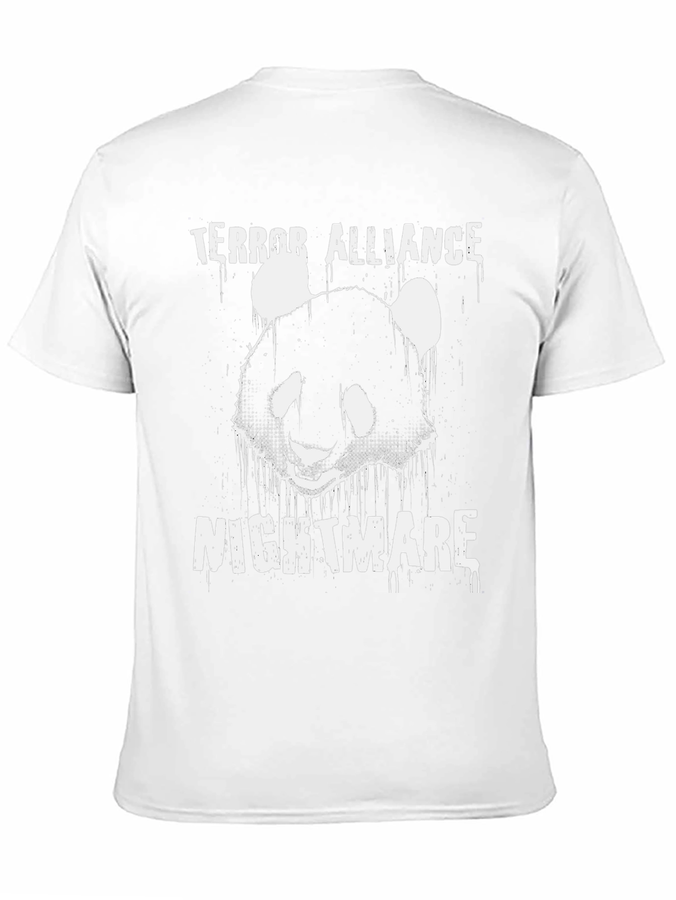 Terror Alliance Nightmare Panda Graphic T-Shirt