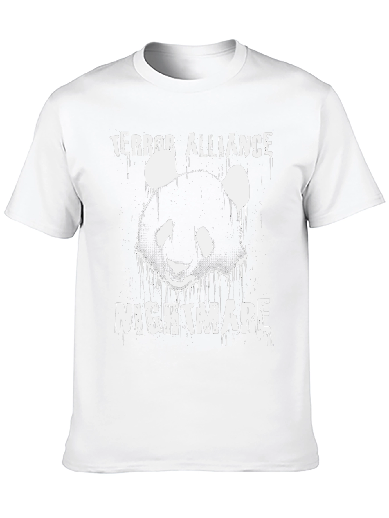Terror Alliance Nightmare Panda Graphic T-Shirt