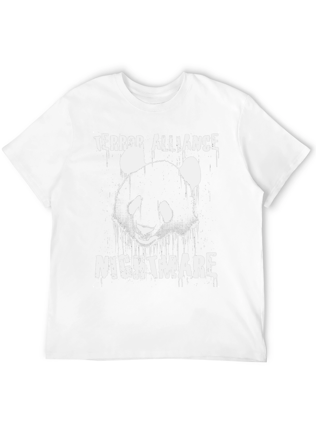 Terror Alliance Nightmare Panda Graphic T-Shirt
