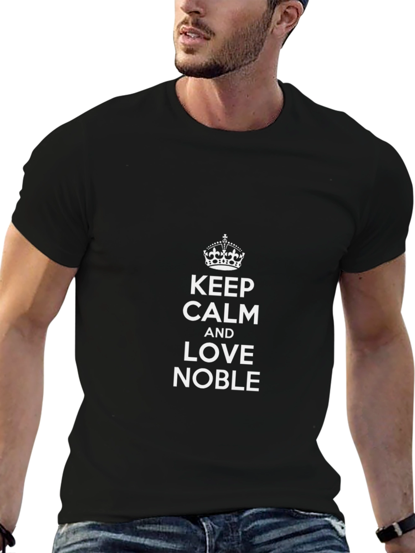 Keep Calm and Love Noble Graphic T-Shirt