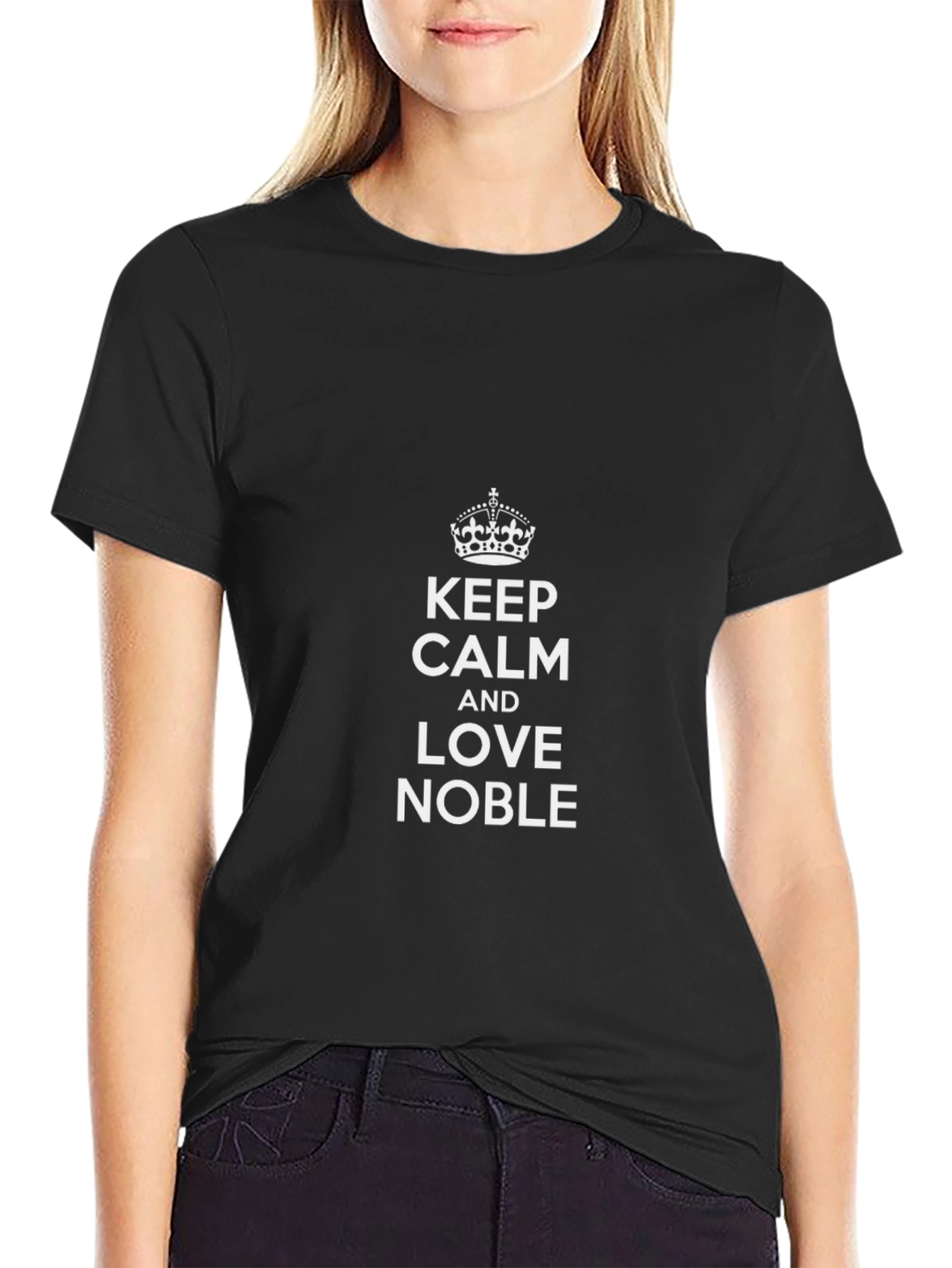 Keep Calm and Love Noble Graphic T-Shirt