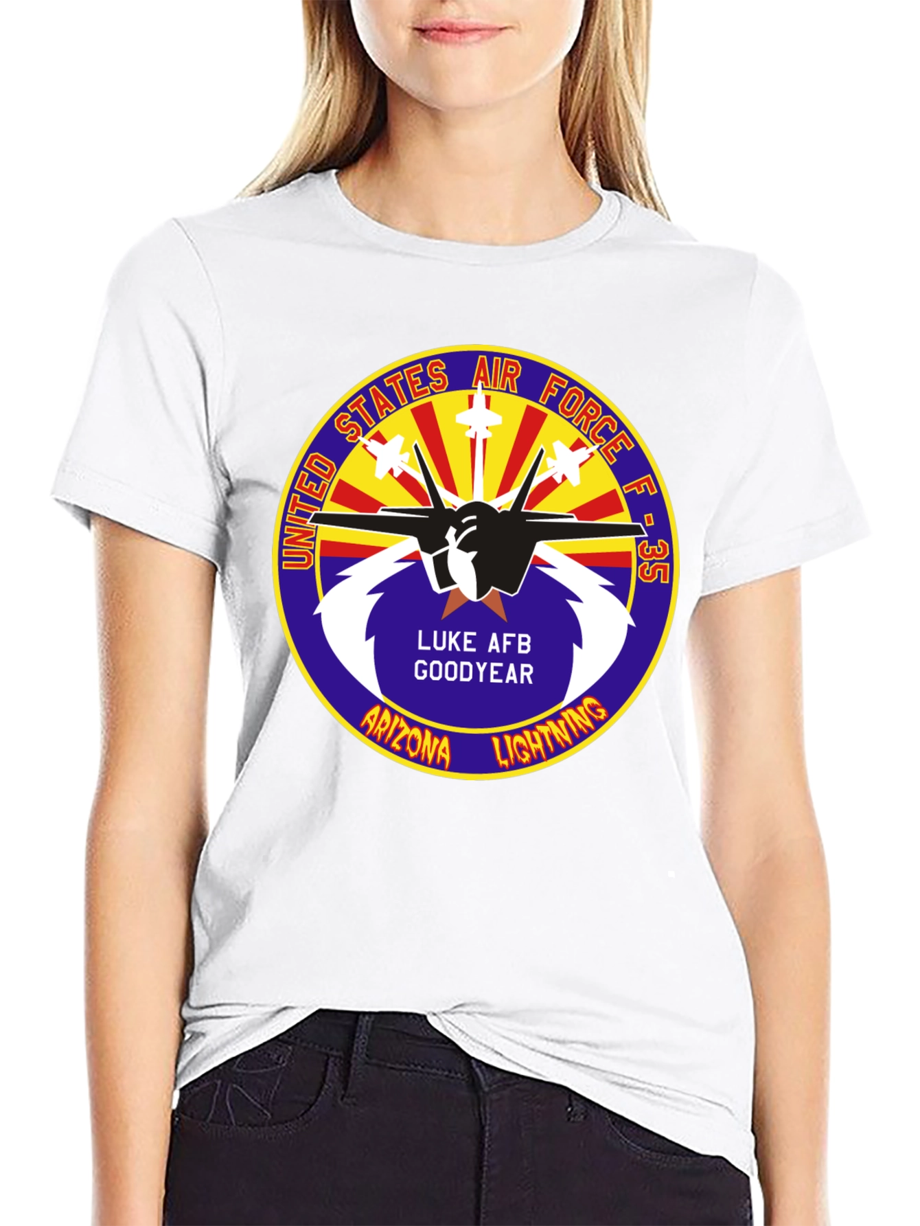 F-35 Lightning II Luke AFB Goodyear T-Shirt
