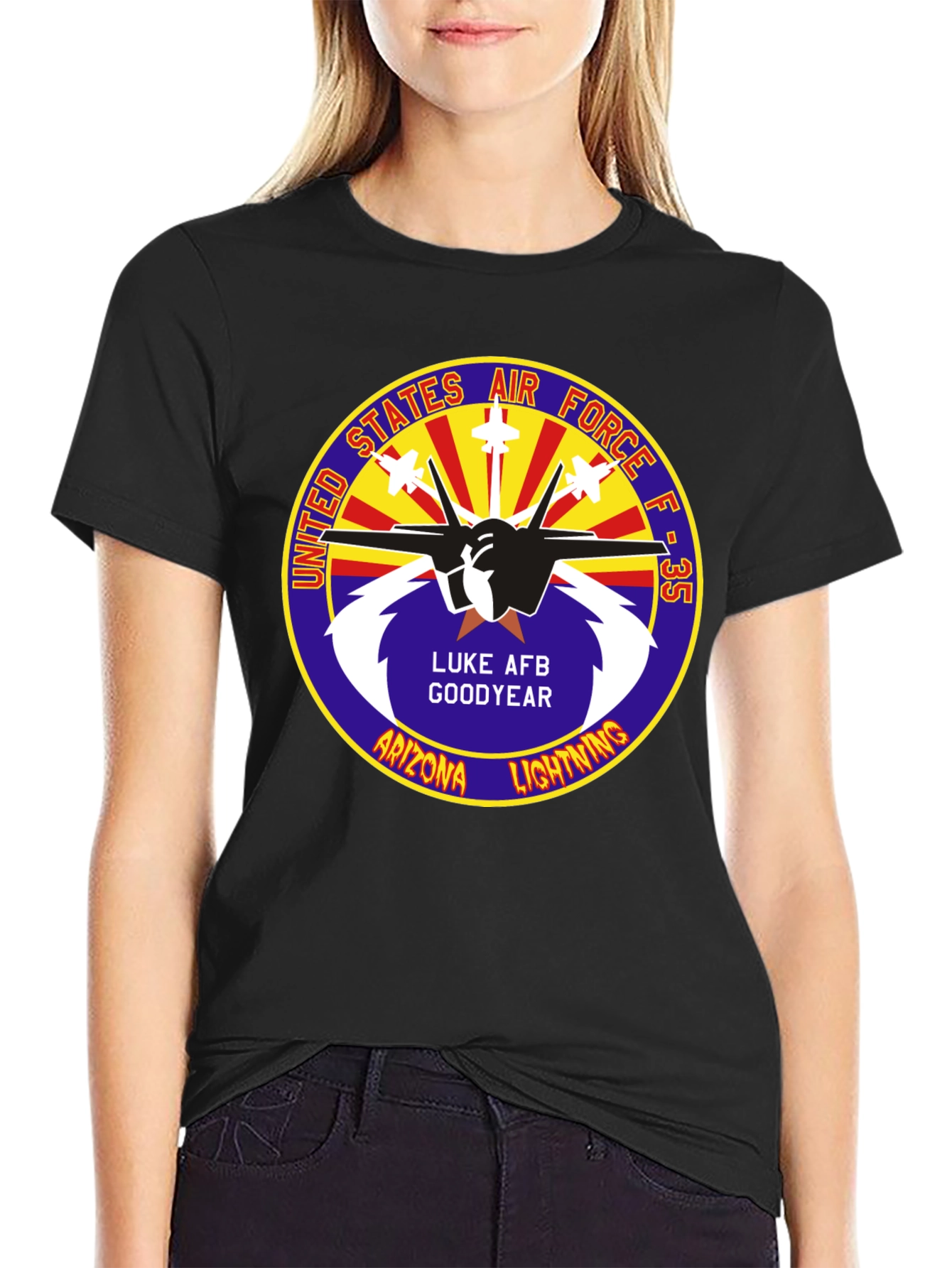 F-35 Lightning II Luke AFB Goodyear T-Shirt