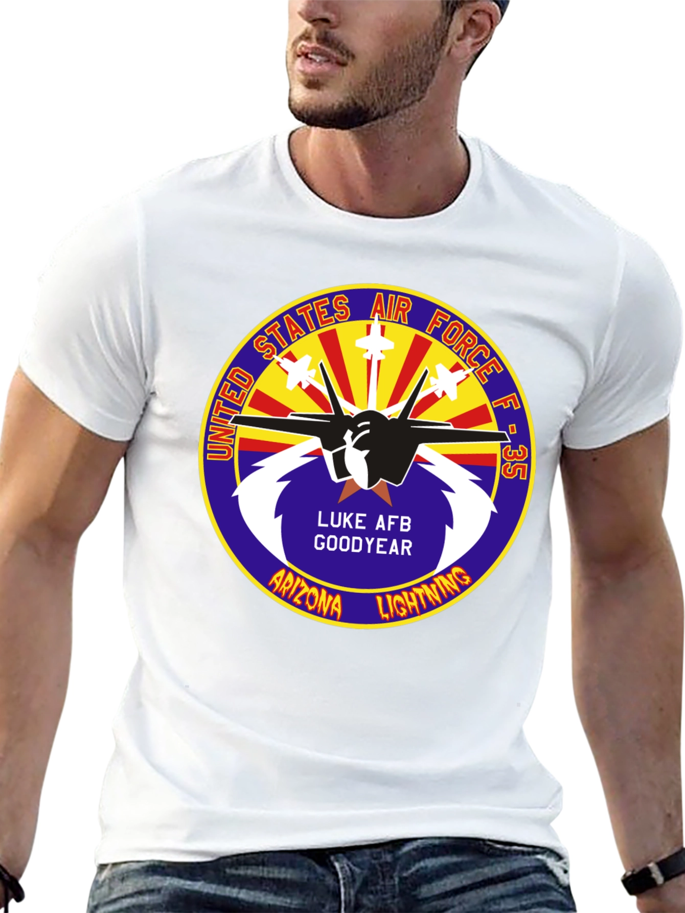 F-35 Lightning II Luke AFB Goodyear T-Shirt