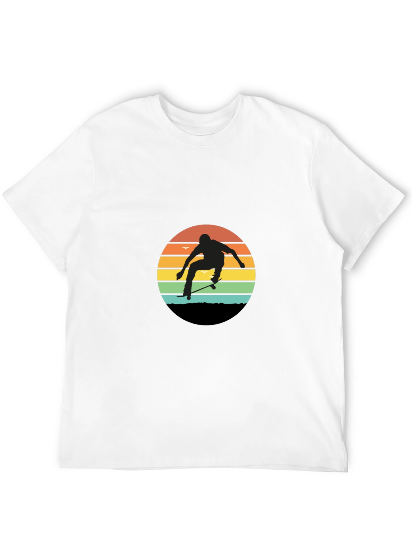 Retro Skater Sunset Tee