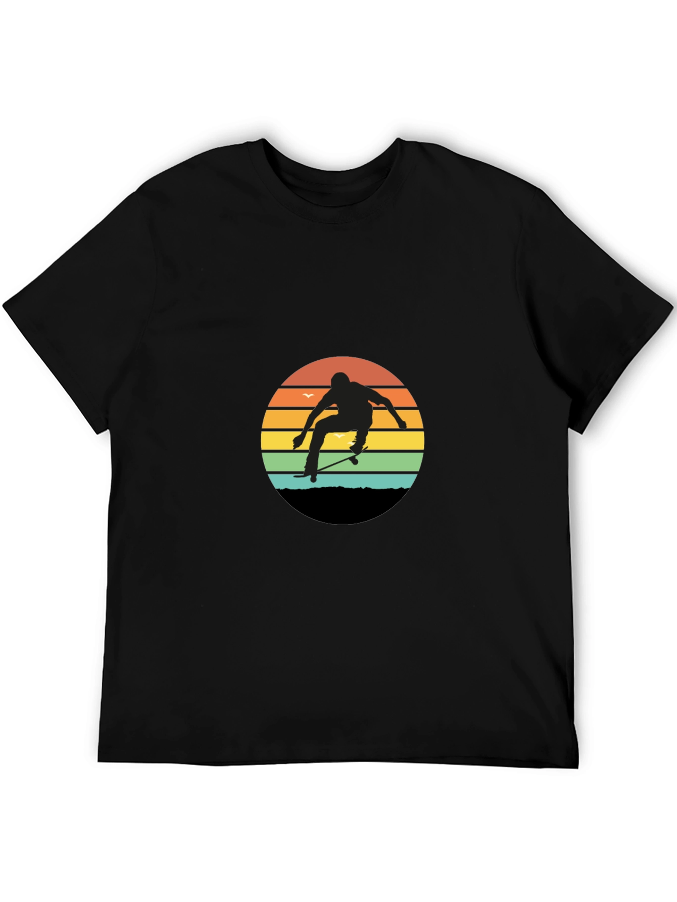 Retro Skater Sunset Tee
