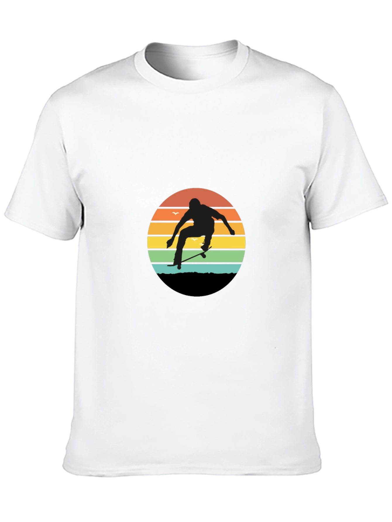 Retro Skater Sunset Tee