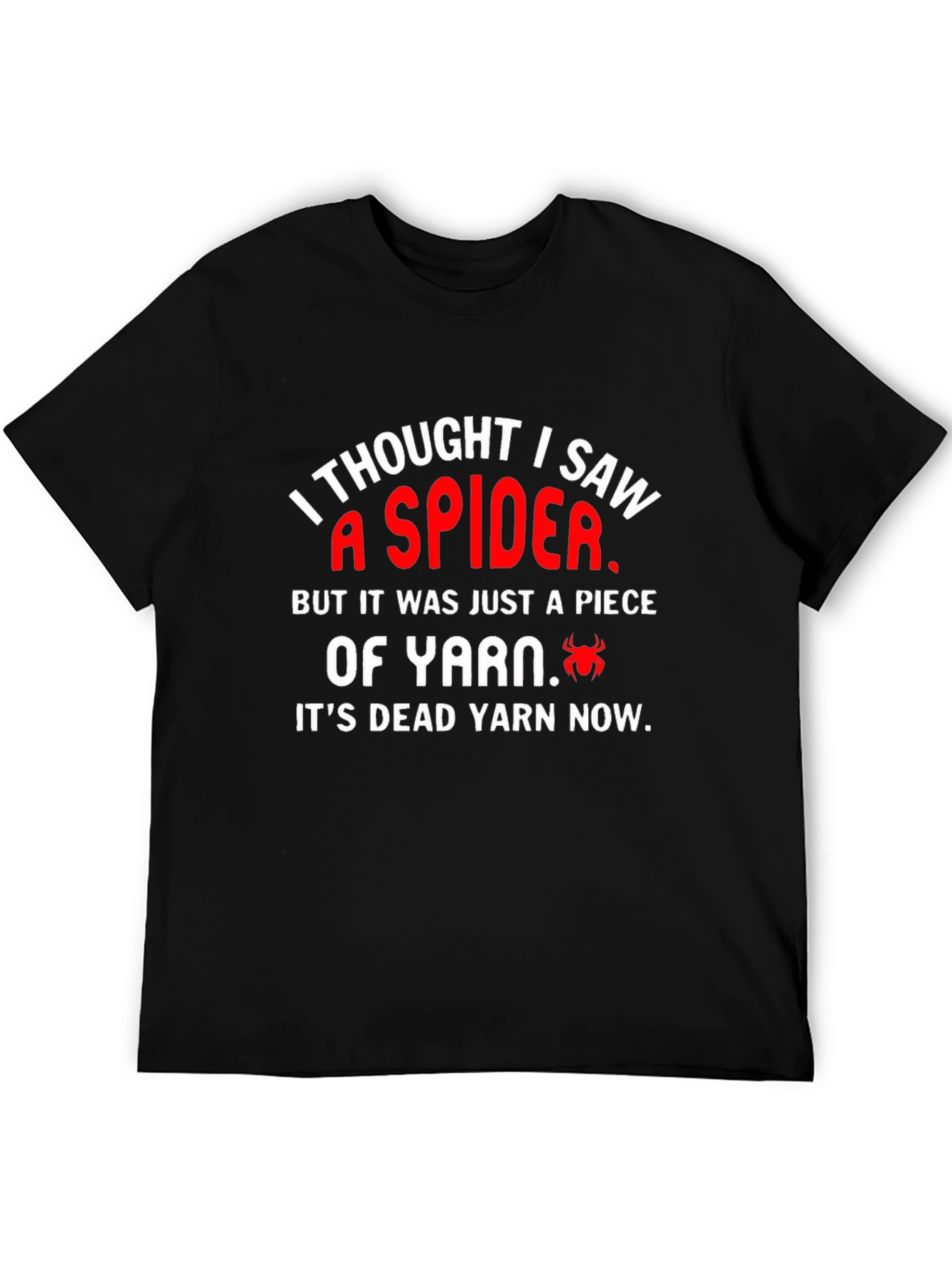 Funny Spider Yarn T-Shirt
