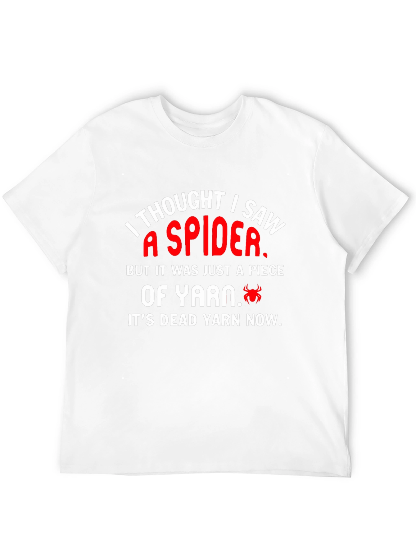 Funny Spider Yarn T-Shirt
