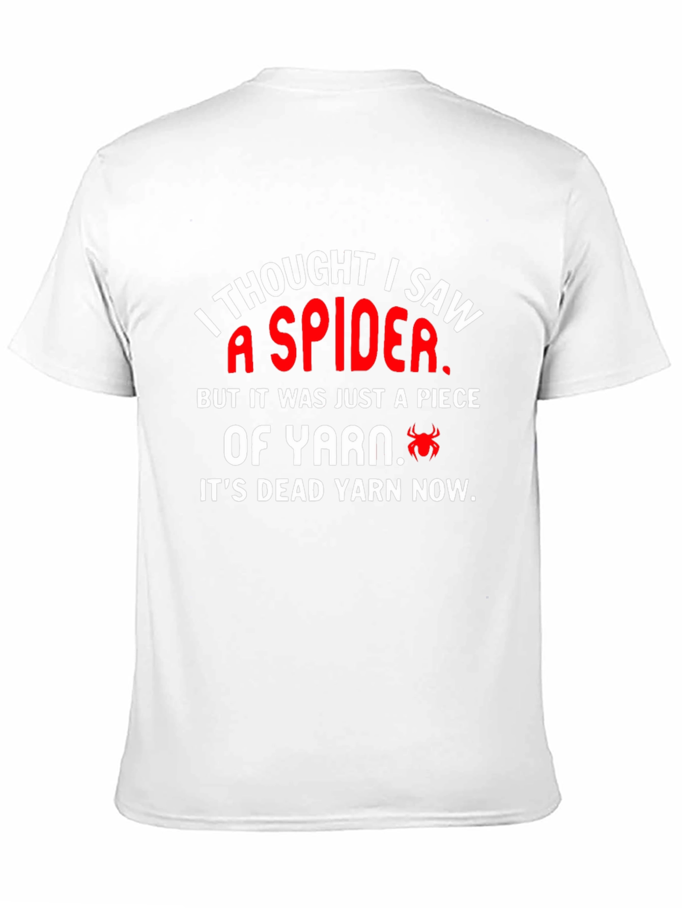 Funny Spider Yarn T-Shirt