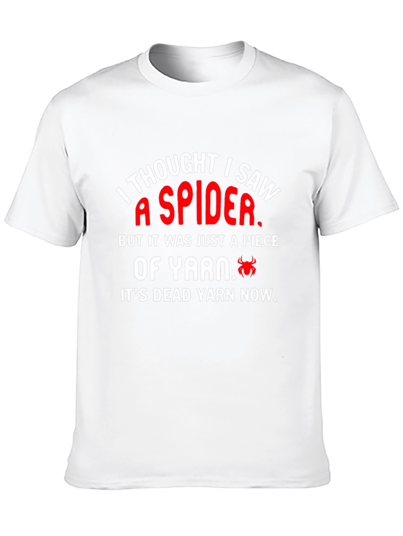 Funny Spider Yarn T-Shirt