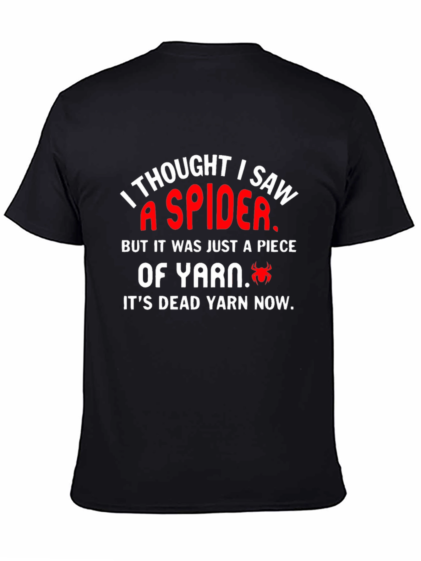 Funny Spider Yarn T-Shirt