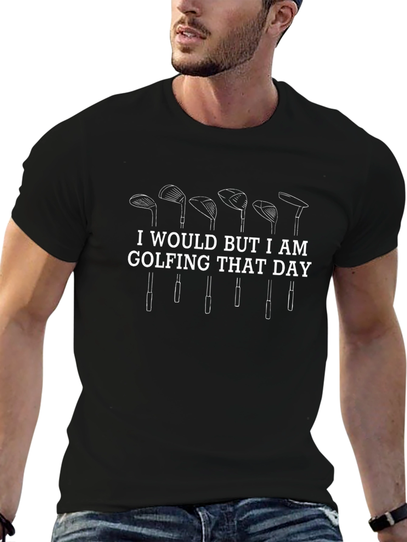Golfing T-Shirt - I Would But Im Golfing Today