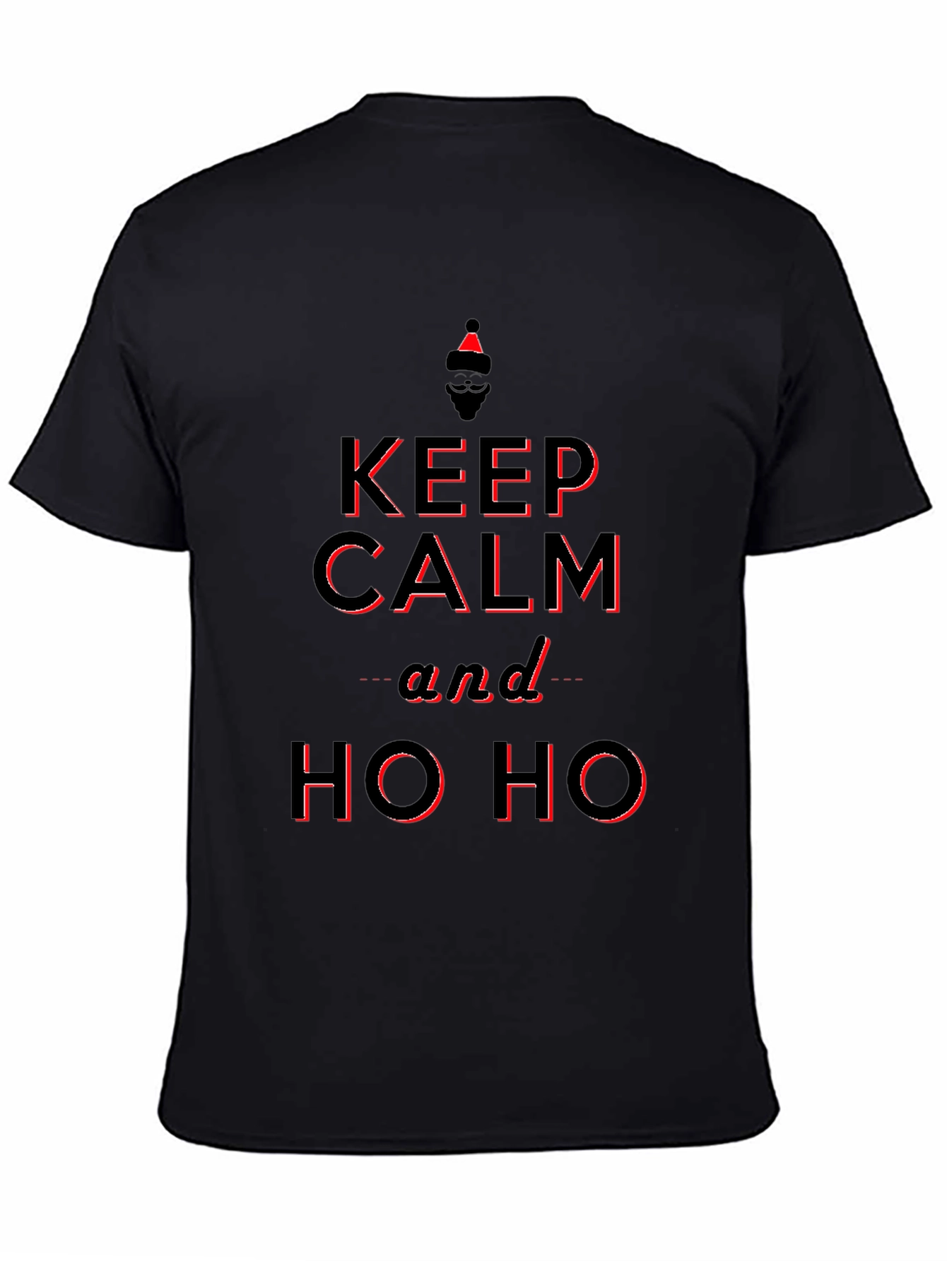 Keep Calm and Ho Ho Ho Christmas T-Shirt