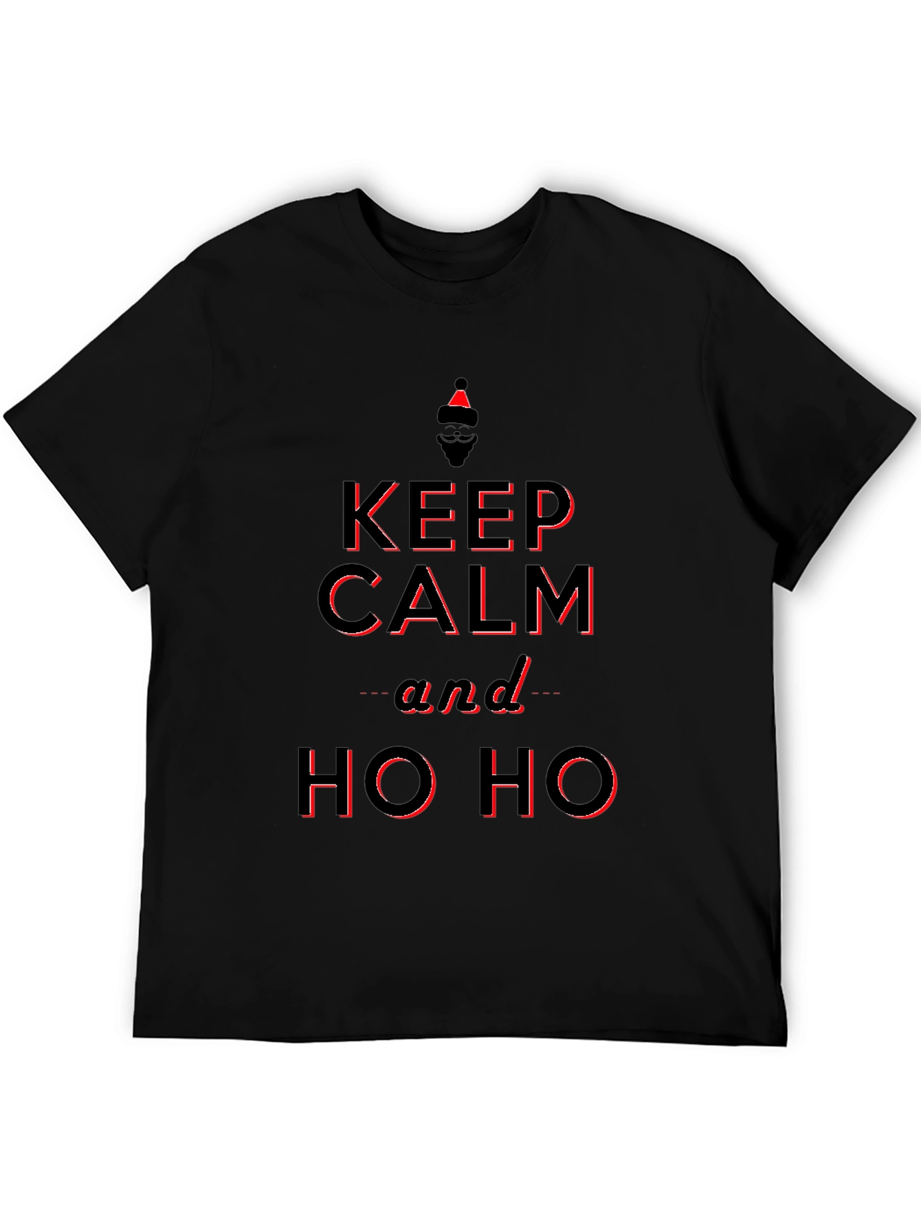Keep Calm and Ho Ho Ho Christmas T-Shirt