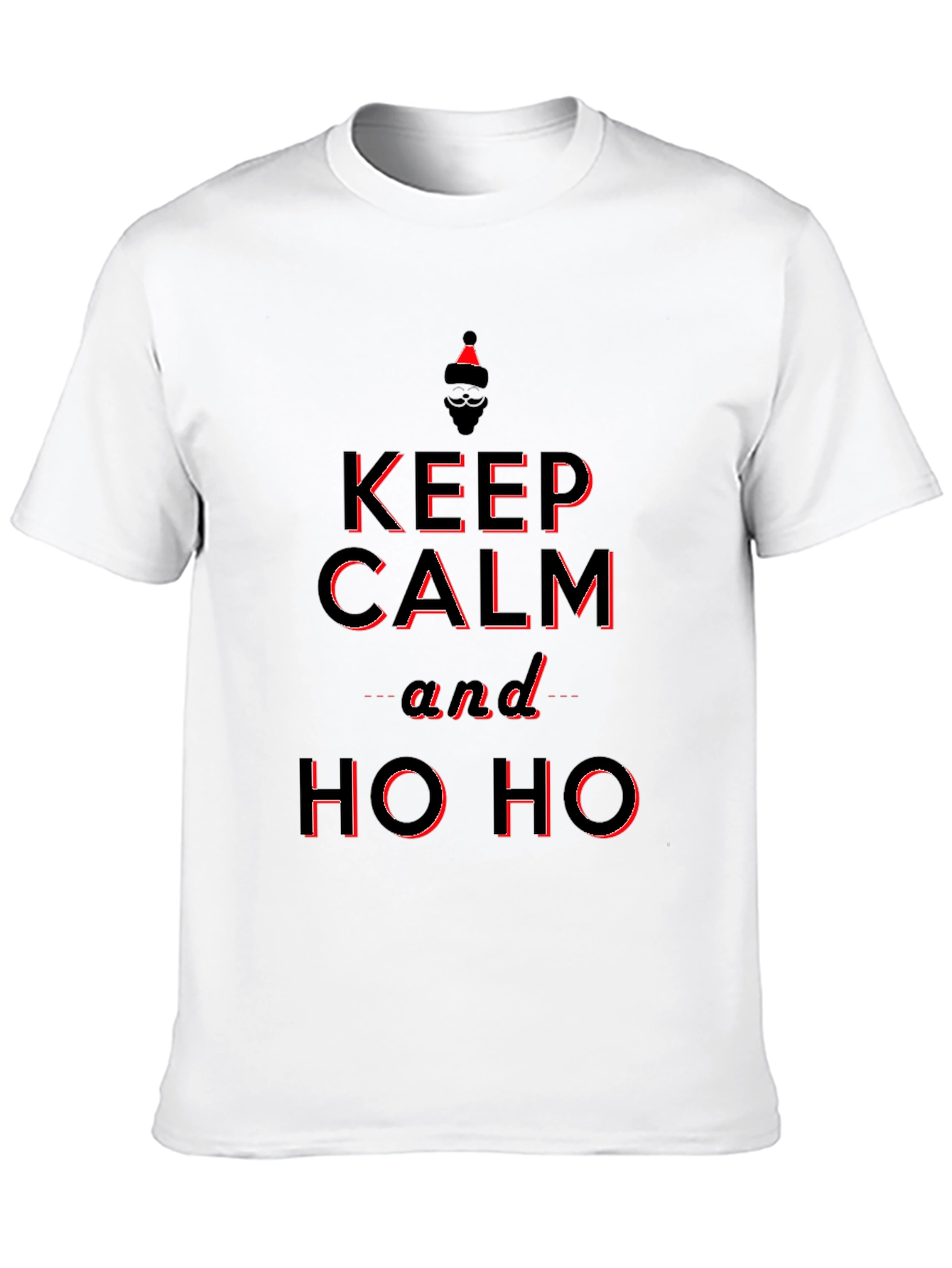 Keep Calm and Ho Ho Ho Christmas T-Shirt