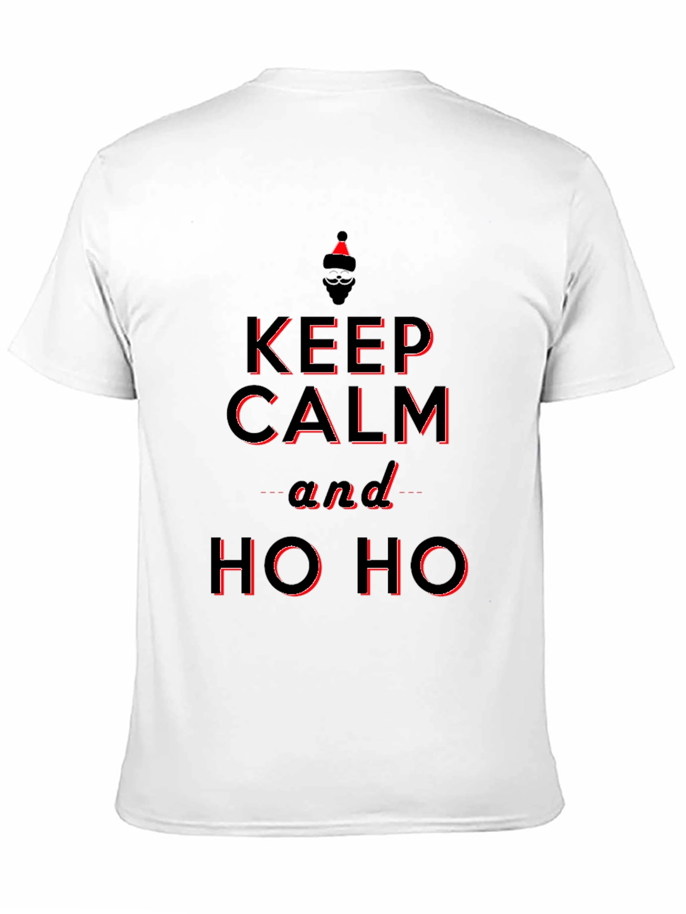 Keep Calm and Ho Ho Ho Christmas T-Shirt
