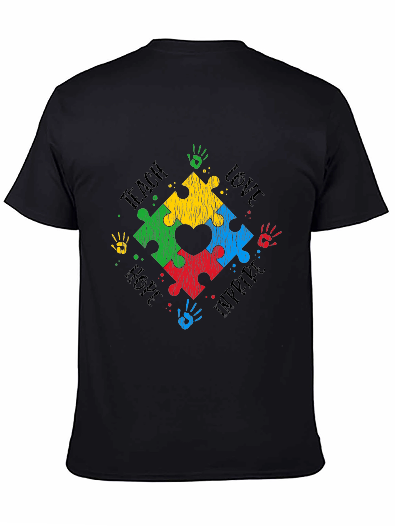 Autism Awareness Puzzle Heart T-Shirt
