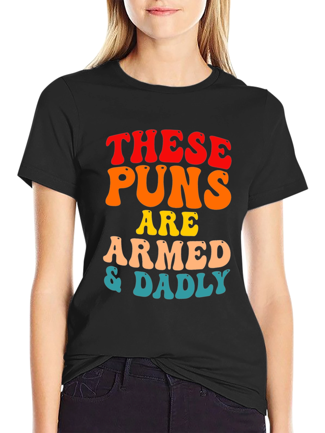 Armed & Dadly Pun T-Shirt