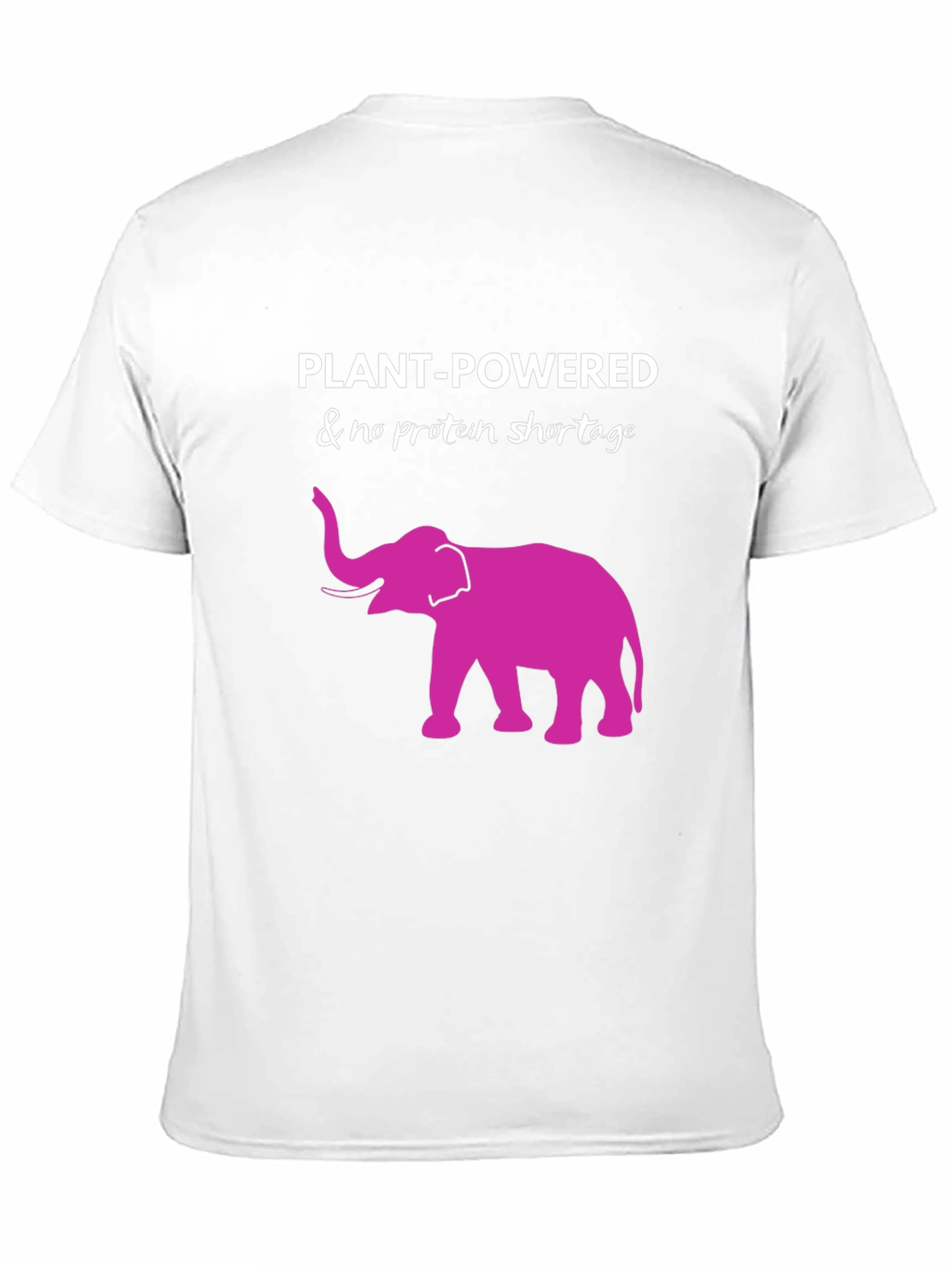Plant Powered Vegan Elephant T-Shirt