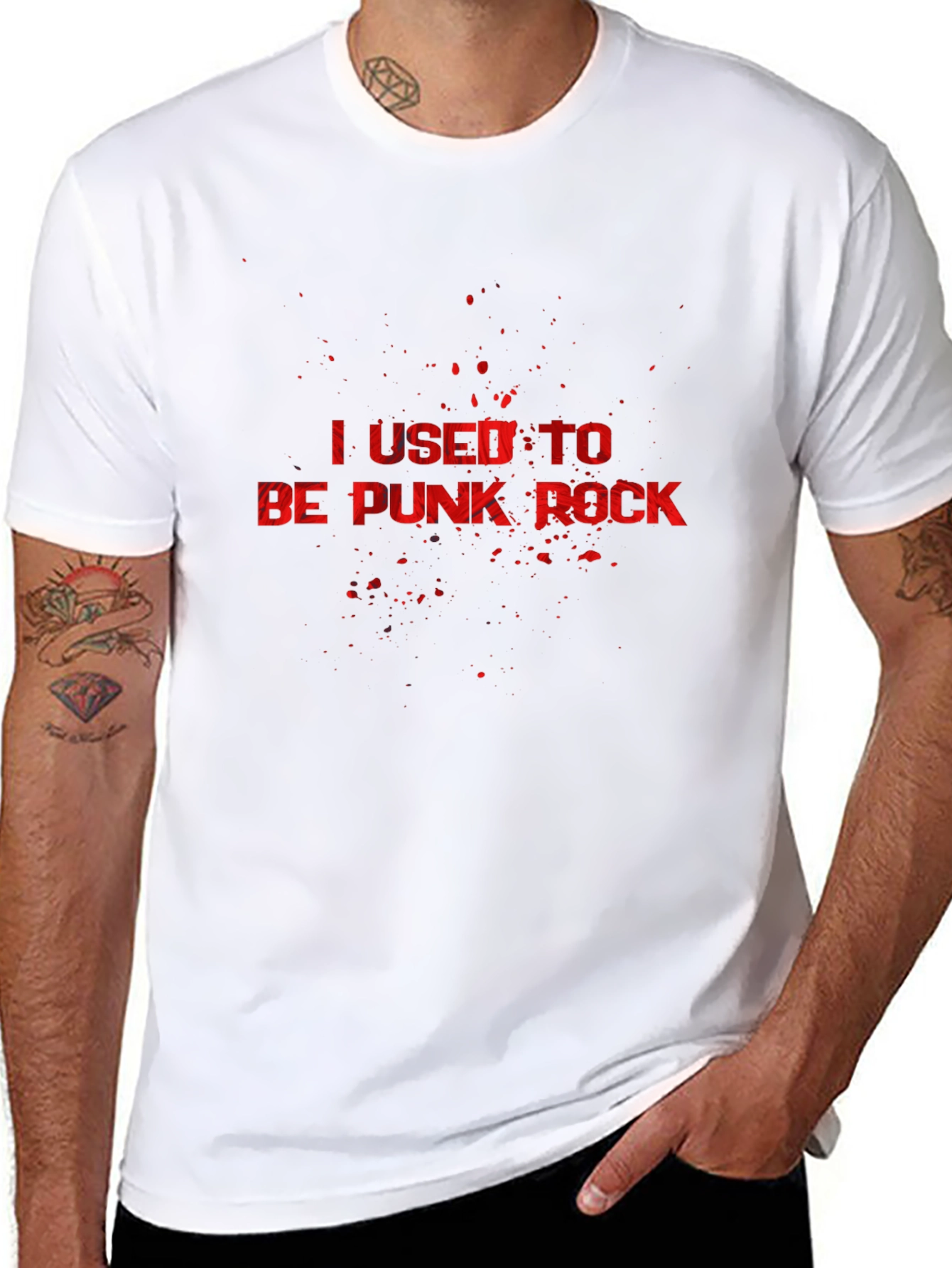I Used To Be Punk Rock Graphic T-Shirt