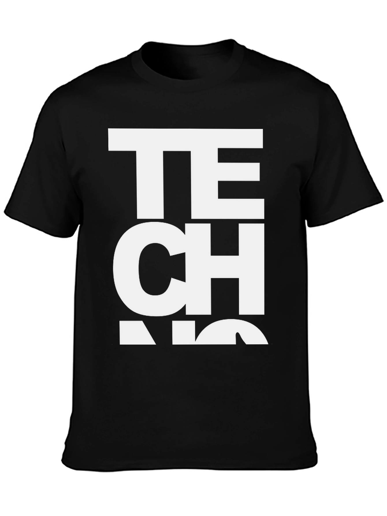 Techno Bold Graphic Tee - Unisex