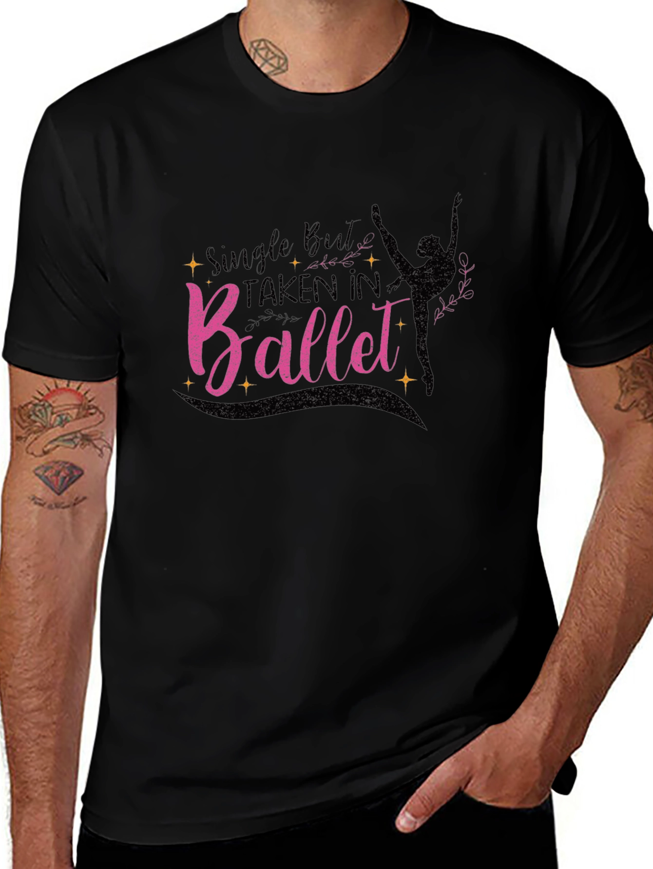 Ballet Lover T-Shirt - Single But Taken In Ballet