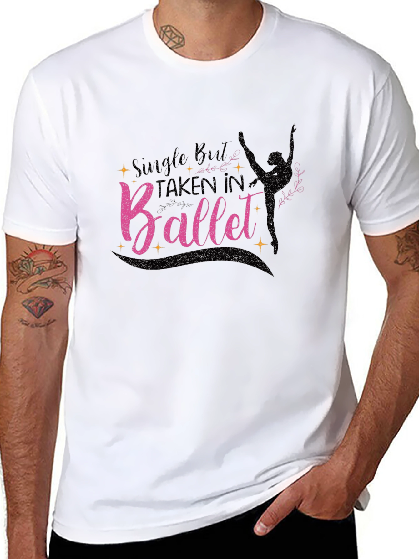 Ballet Lover T-Shirt - Single But Taken In Ballet